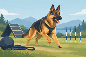 Working Dog Exercise Requirements for German Shepherds