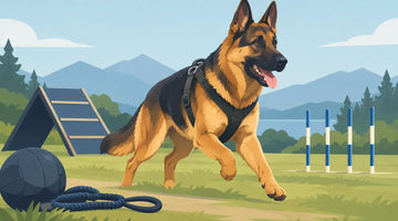 Working Dog Exercise Requirements for German Shepherds
