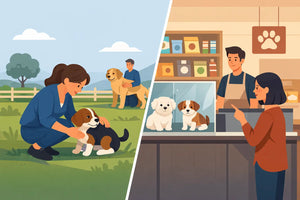 Breeder Purchase Versus Pet Store Puppies