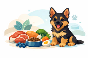 Best Foods for Shepherd Puppies