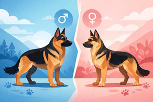 Male vs Female German Shepherd