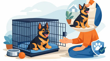 How to Crate Train a Shepherd Puppy With Confidence