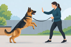 Stopping German Shepherd Jumping That Works