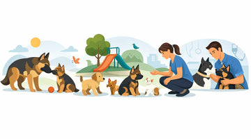 Puppy Socialization Timeline for German Shepherds