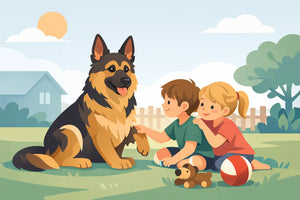 Can German Shepherds Live With Children Safely?