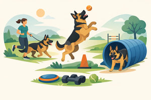 A Guide to German Shepherd Exercise Needs
